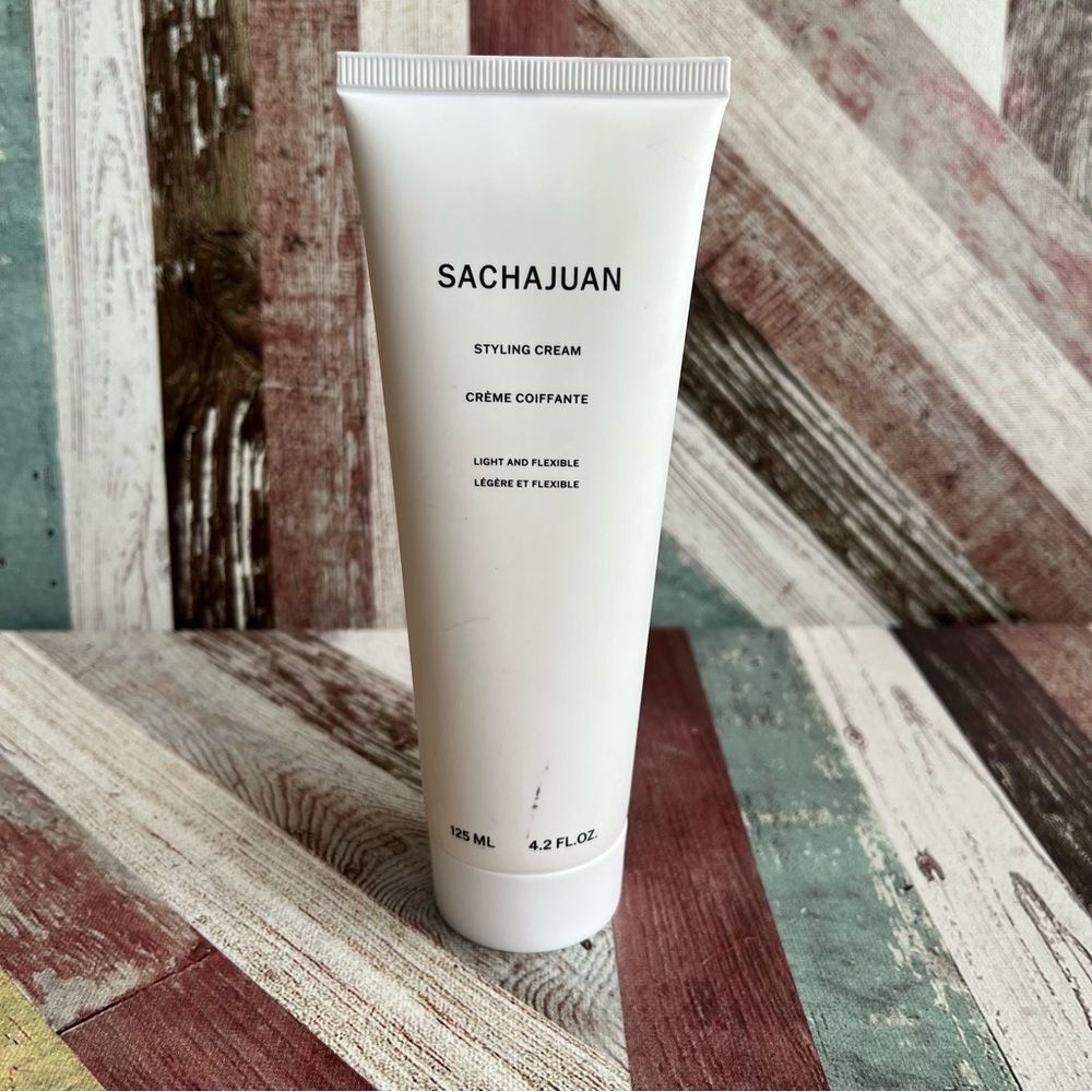 Sachajuan Hair Styling Cream NEW 4.2 Oz Straight or Curly Hair Shiny Nourishes